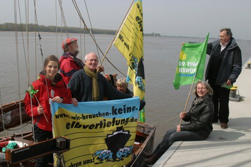 Grüne Elbesegeltour