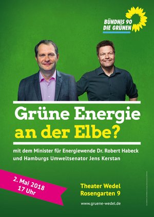 Plakat: Jens Kerstin und Robert Habeck